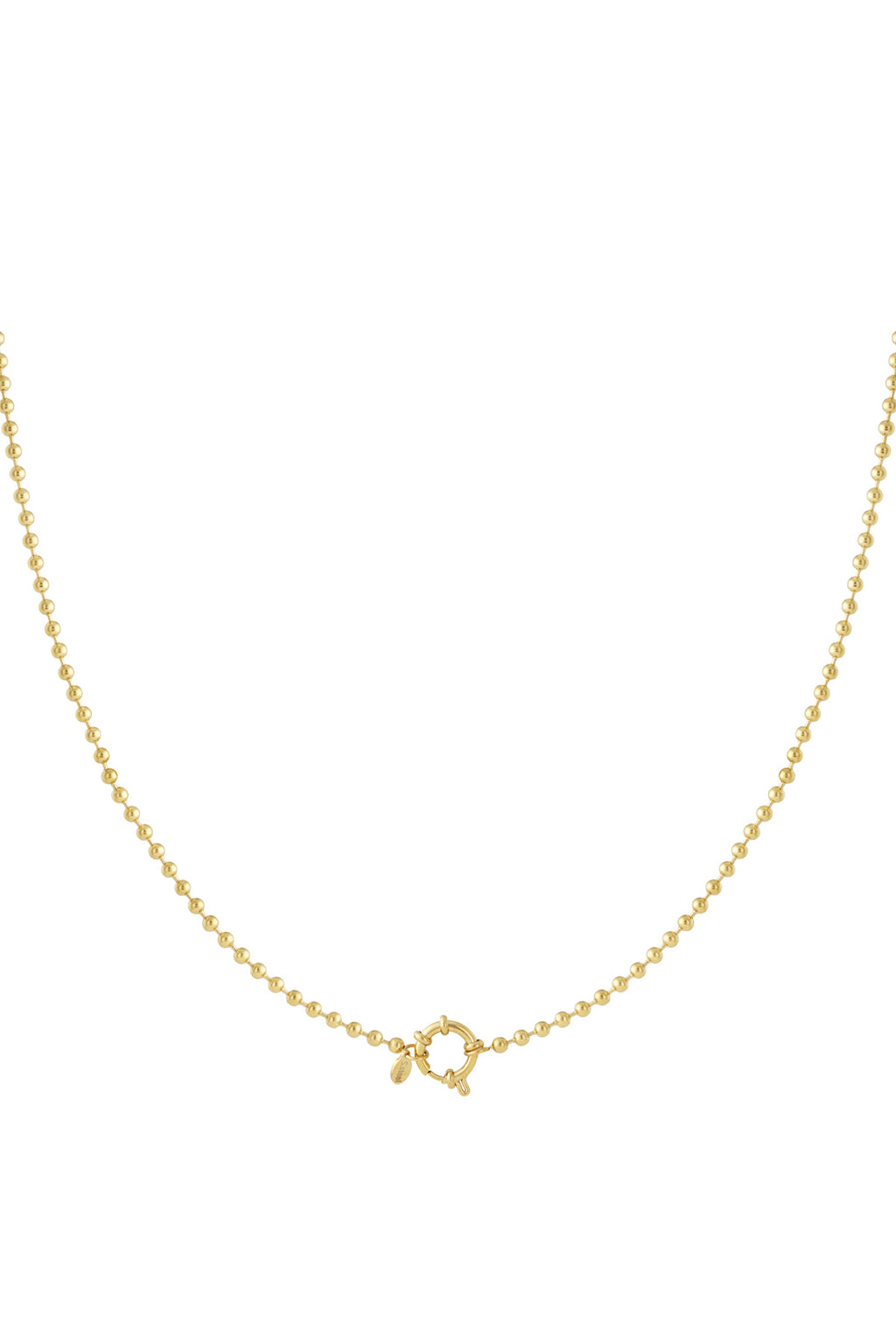 Sensa Grid Gold Geometric Chain Necklace