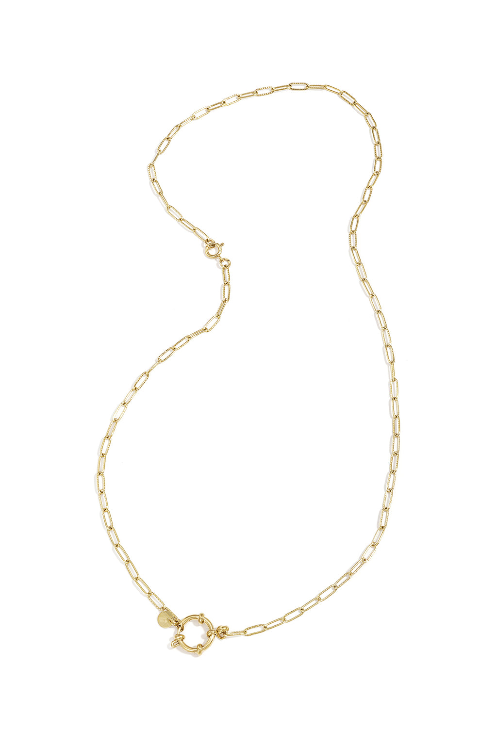 Sensa Moderna 2-in-1 Oval Link Necklace and Bracelet