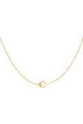 Sensa Grid Stainless Steel Connected Chain Necklace
