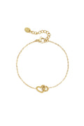 Lumina Heart Heart and Circle Charm Bracelet