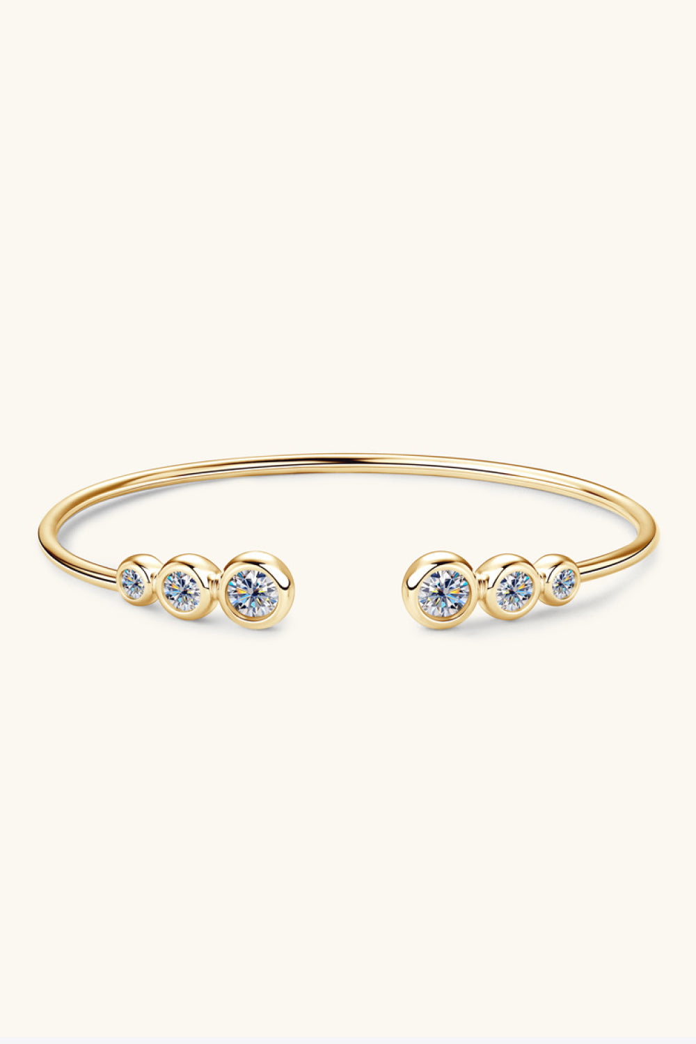 Sensa Grid 1.8 Carat Moissanite 925 Sterling Silver Bracelet