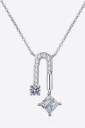 Sensa Moderna 1.3 Carat Moissanite 925 Sterling Silver Necklace