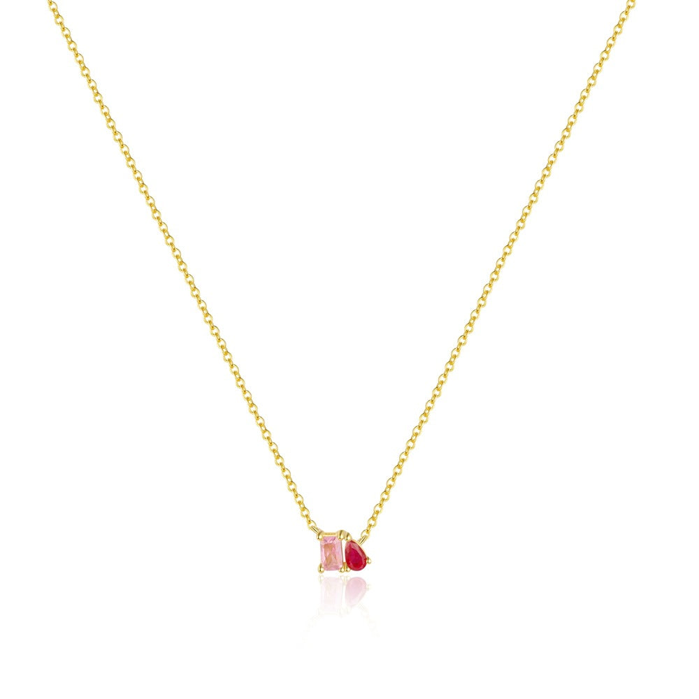 Lumina Splash 925 Sterling Silver Star Necklace
