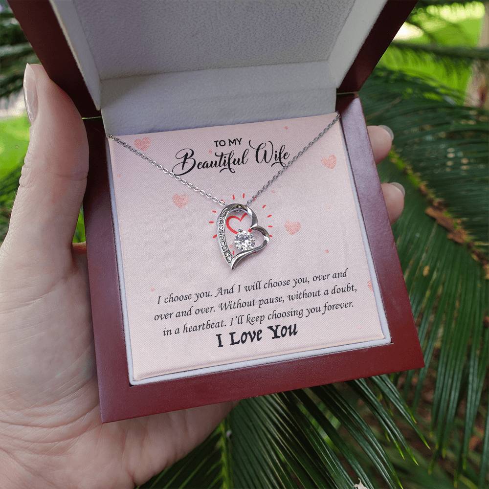 To My Beautiful Wife —  Sensa Sentiments Necklace
