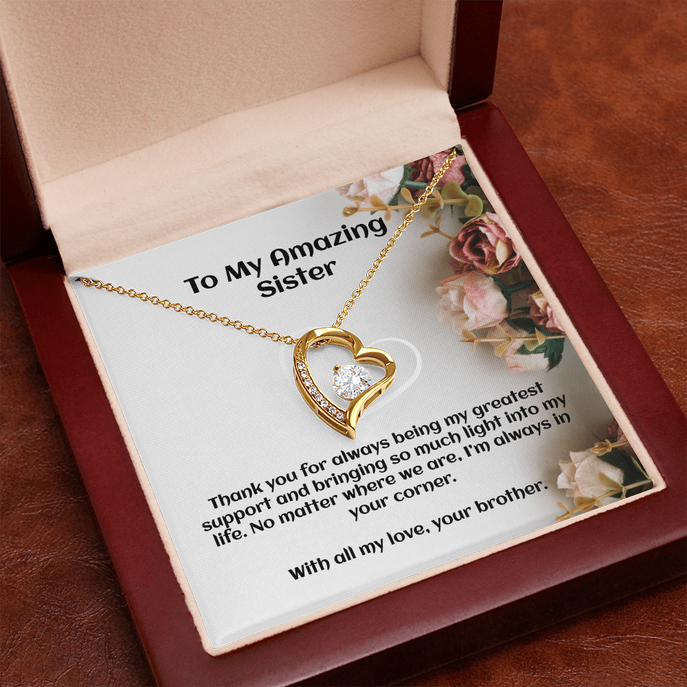 Brother to Sister — Sensa Sentiments Necklace