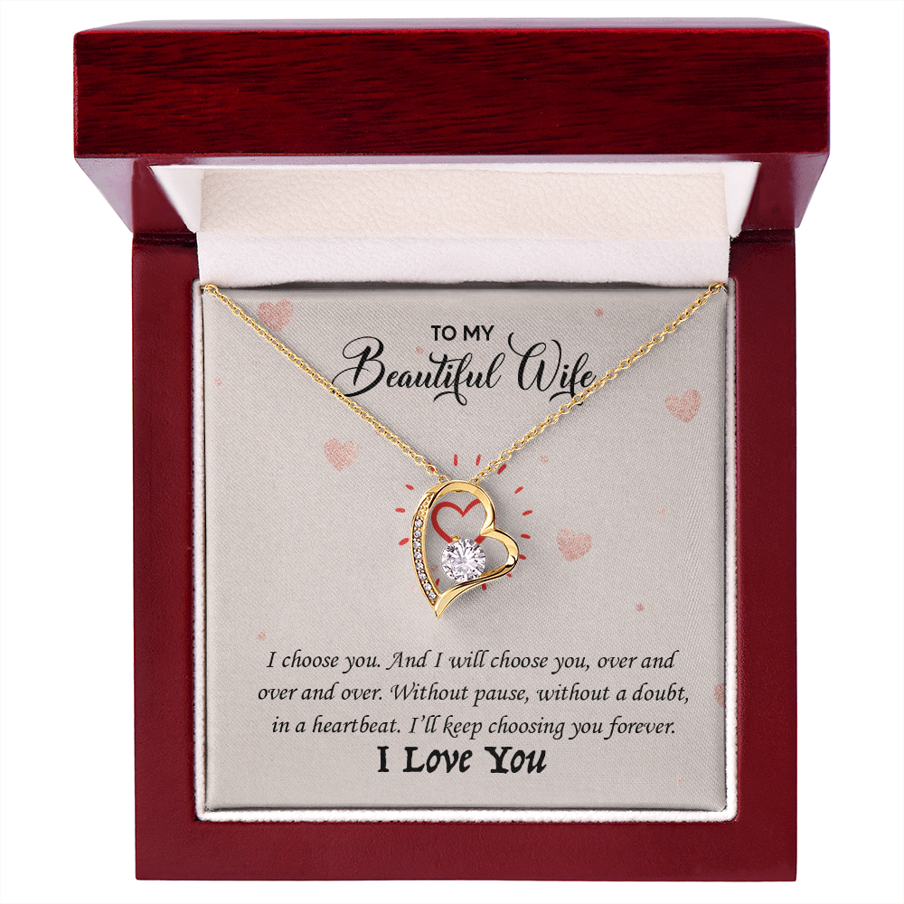 To My Beautiful Wife Sensa Sentiments Necklace