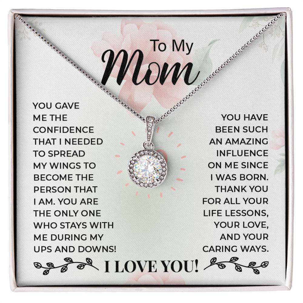 To My Mom — Sensa Sentiments Eternal Hope Necklace