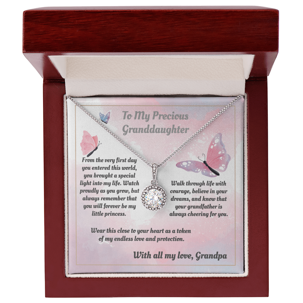 To My Precious Granddaughter Sensa Sentiments Necklace