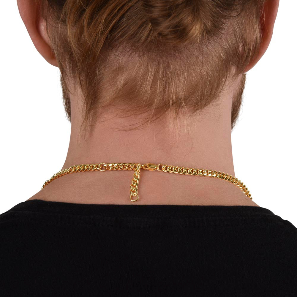 Thank You  Dad — Sensa Sentiments Cuban Link Chain
