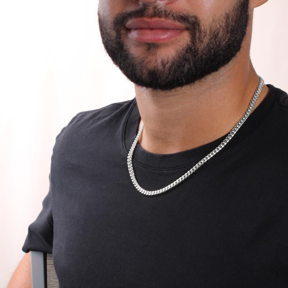 To My Husband — Sensa Sentiments Cuban Link Chain
