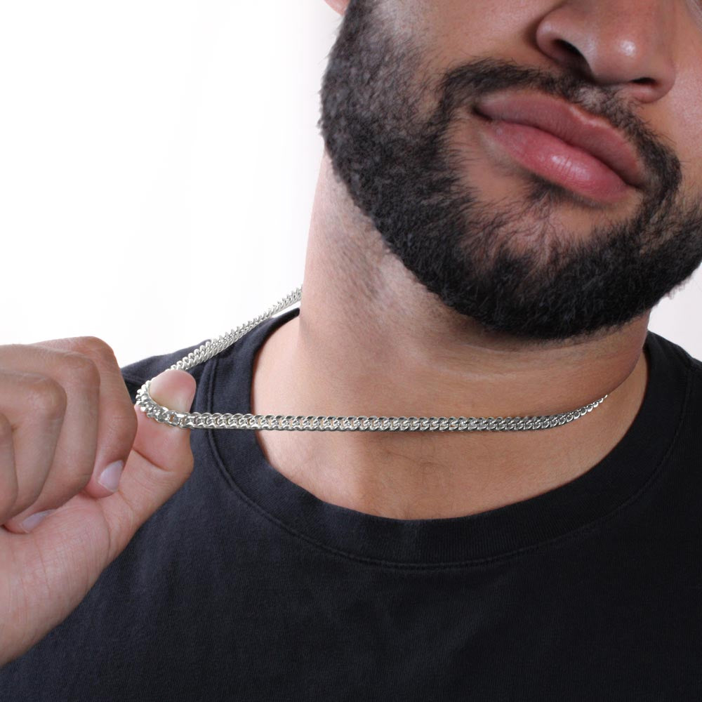 Thank You  Dad — Sensa Sentiments Cuban Link Chain
