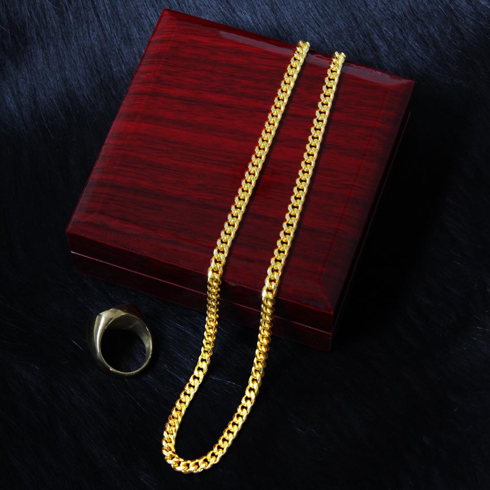 Thank You  Dad — Sensa Sentiments Cuban Link Chain