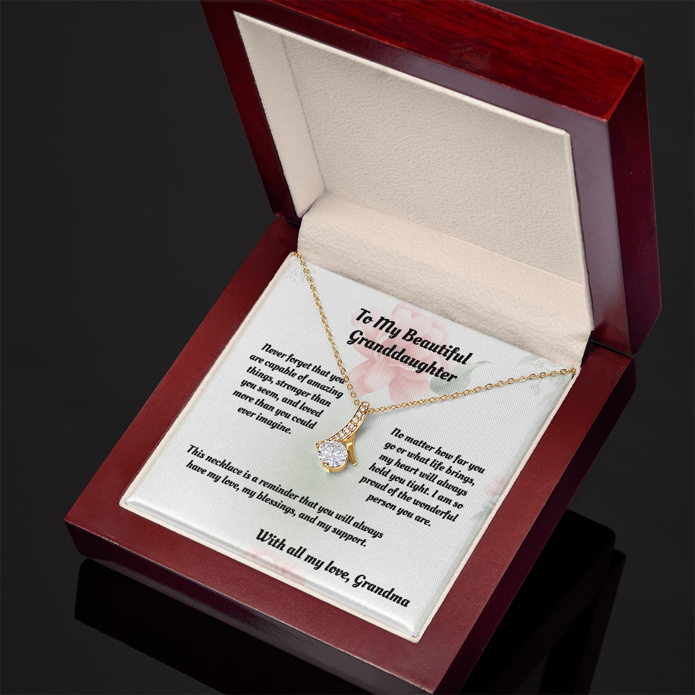 To My Beautiful Granddaughter — Sensa Sentiments Necklace