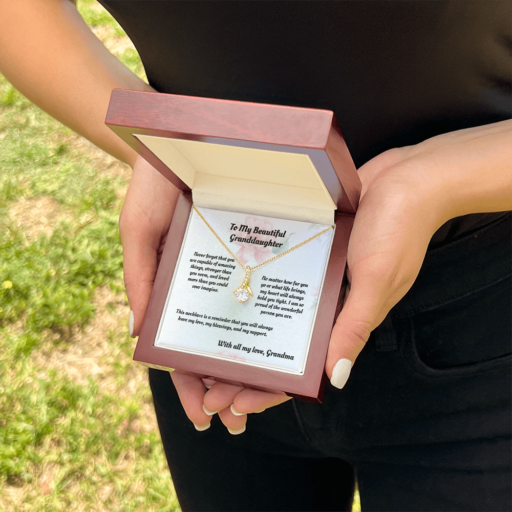 To My Beautiful Granddaughter — Sensa Sentiments Necklace