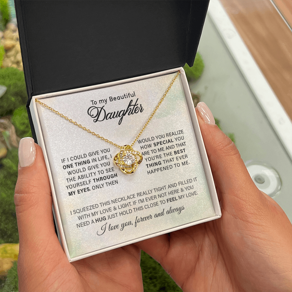 To My Beautiful Daughter — Sensa Sentiments Necklace