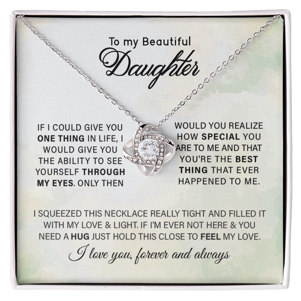 To My Beautiful Daughter — Sensa Sentiments Necklace