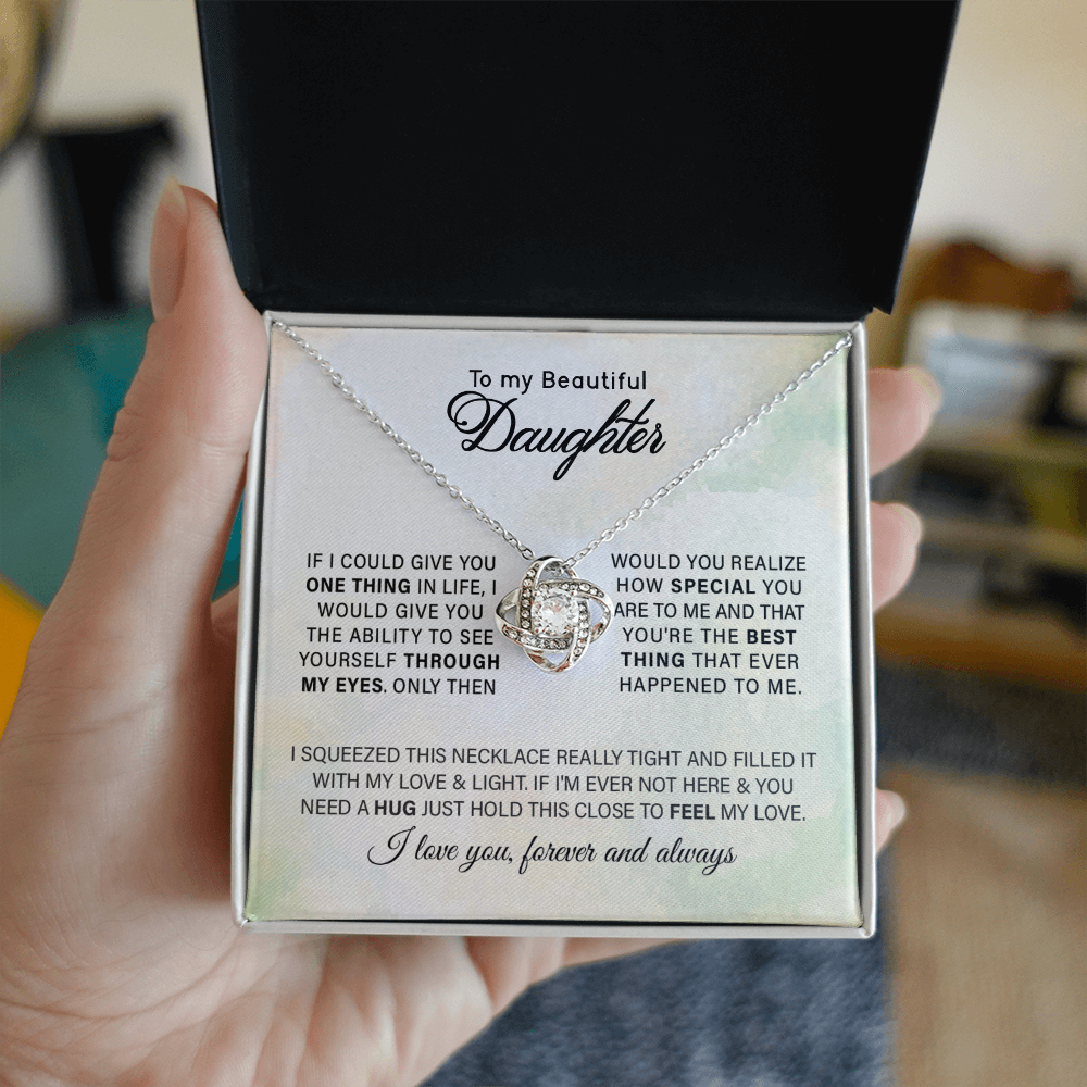 To My Beautiful Daughter — Sensa Sentiments Necklace