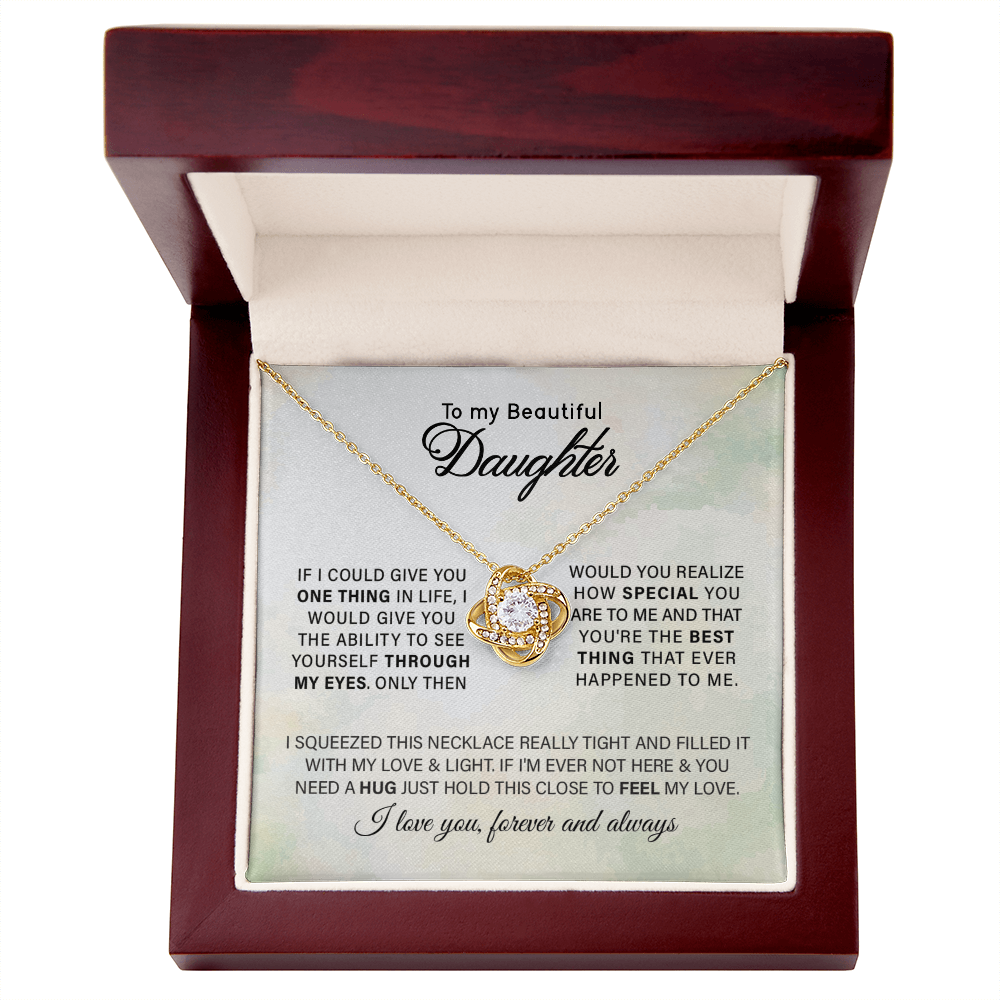 To My Beautiful Daughter — Sensa Sentiments Necklace