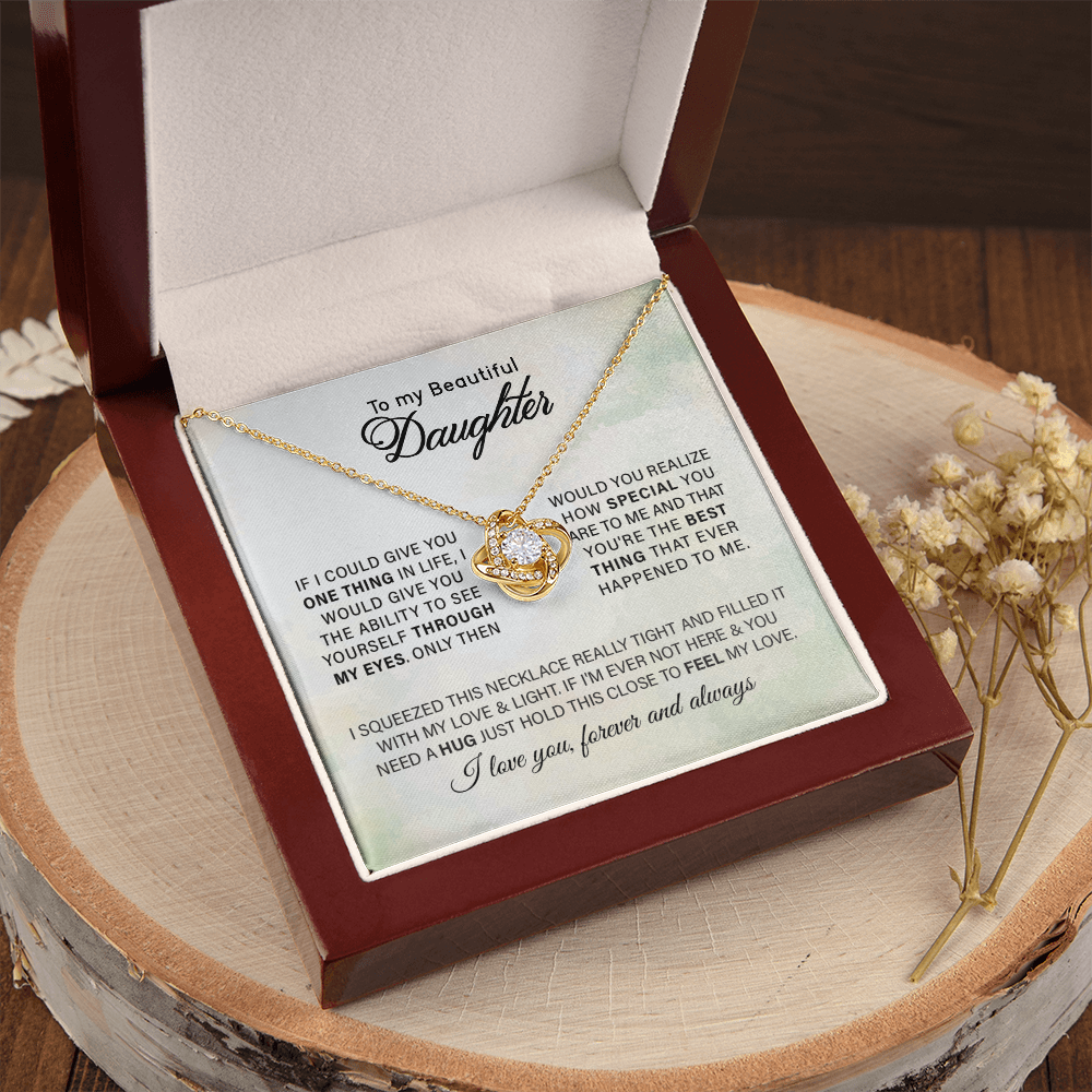 To My Beautiful Daughter — Sensa Sentiments Necklace