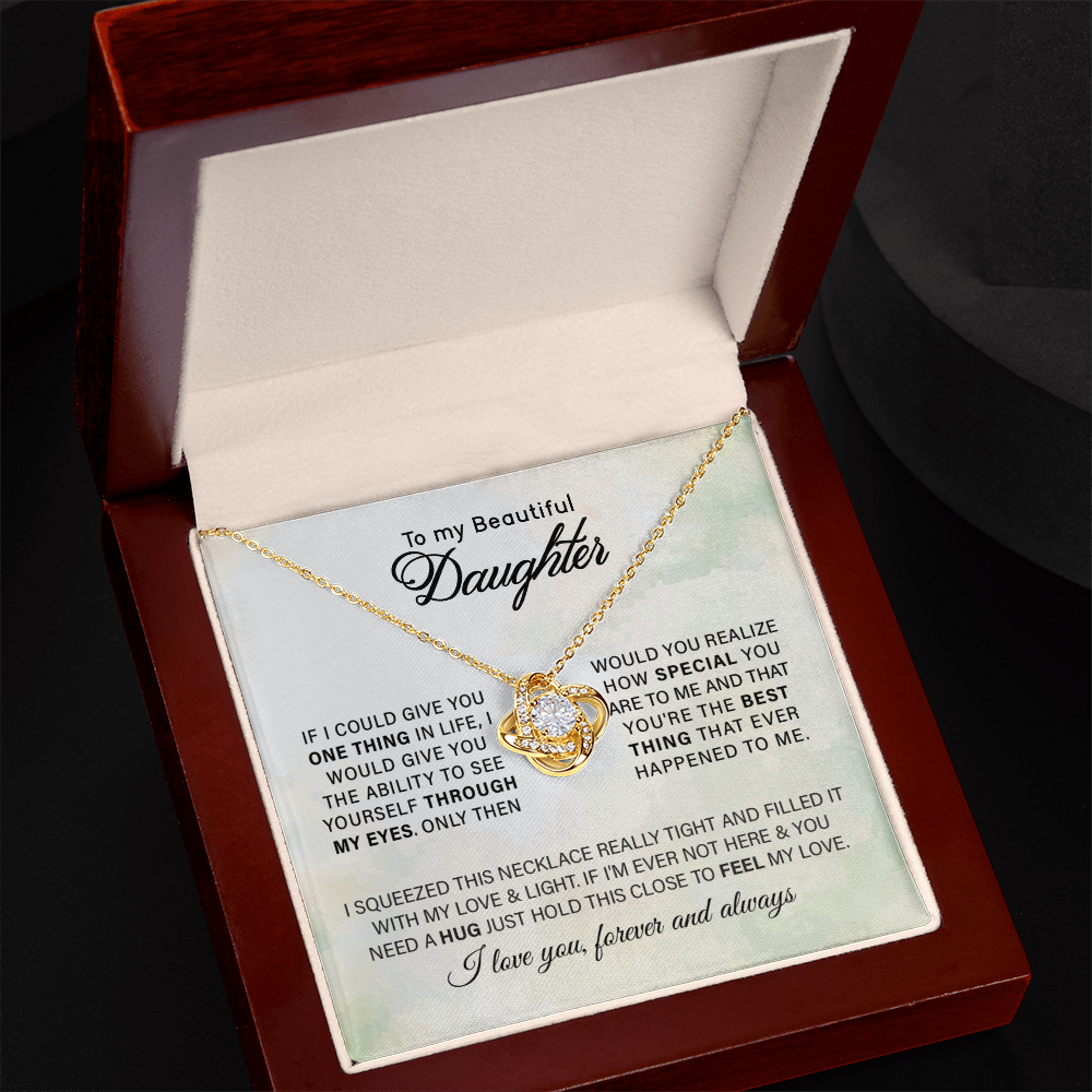 To My Beautiful Daughter — Sensa Sentiments Necklace