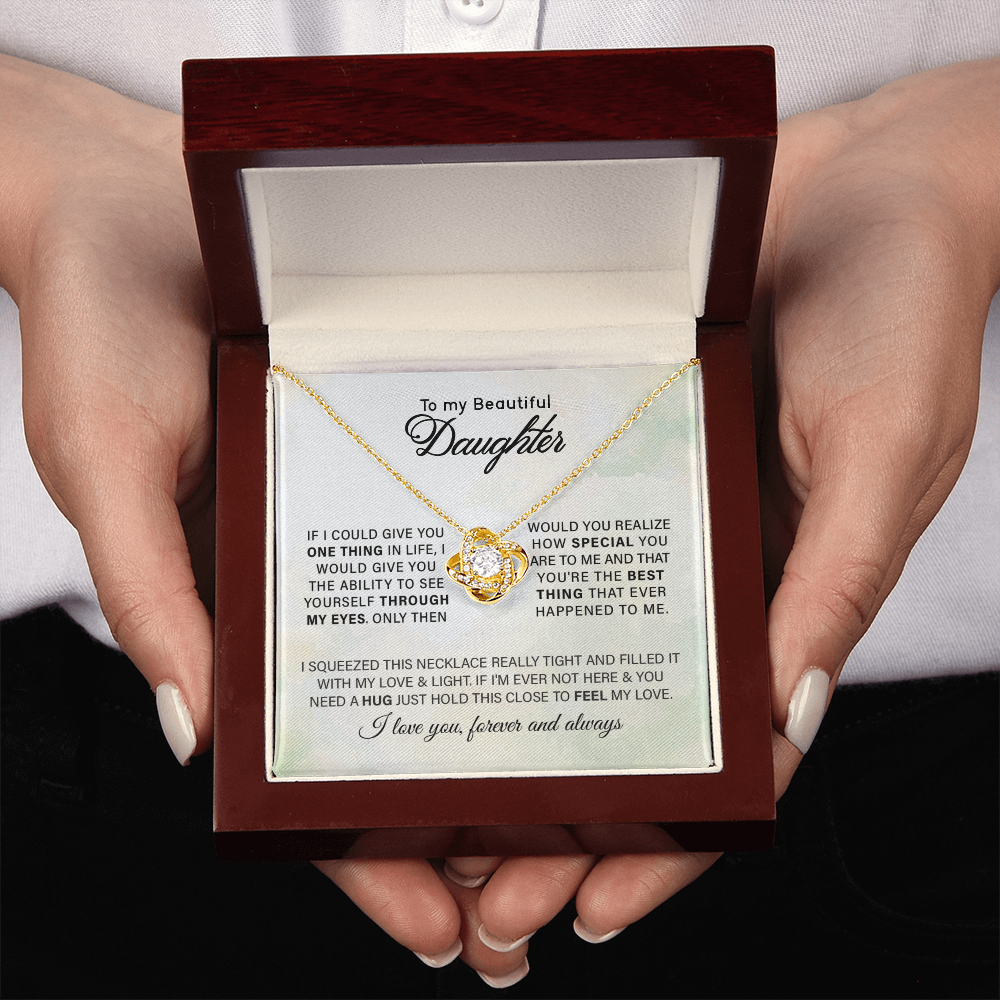 To My Beautiful Daughter — Sensa Sentiments Necklace