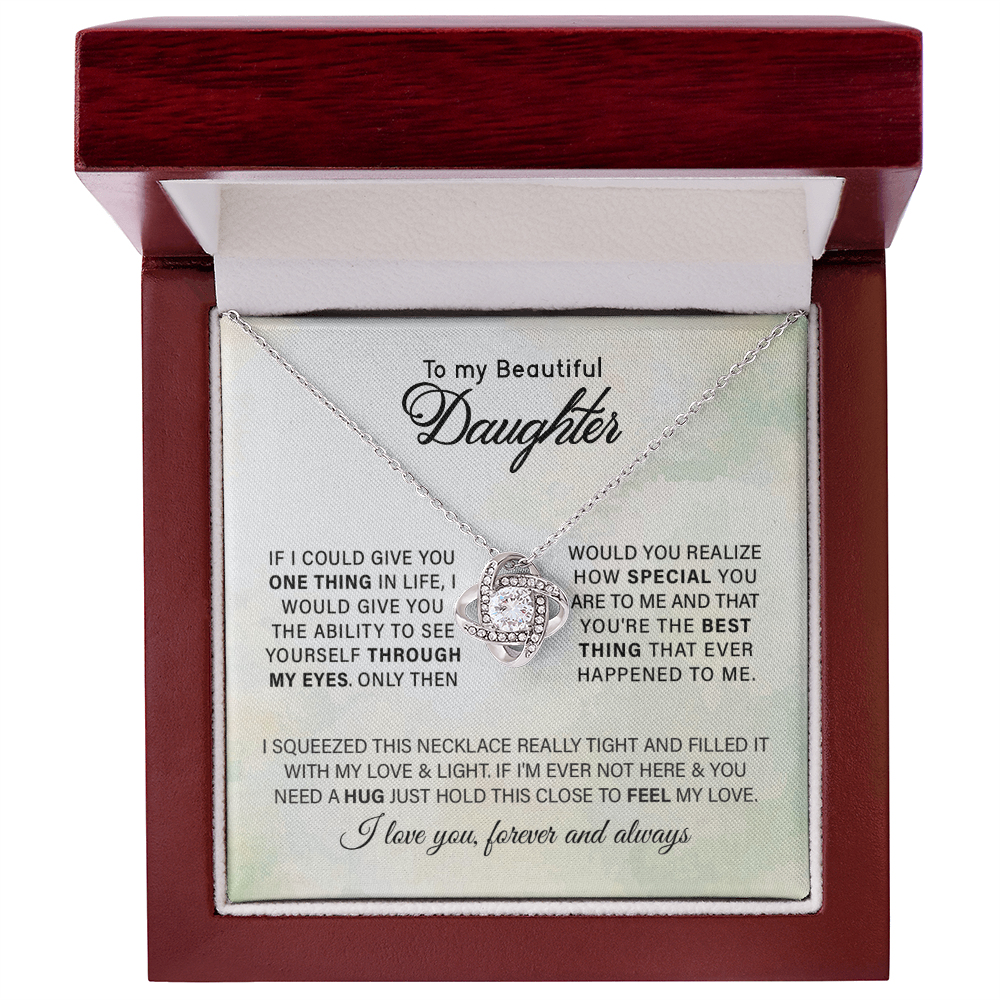 To My Beautiful Daughter Sensa Sentiments Necklace
