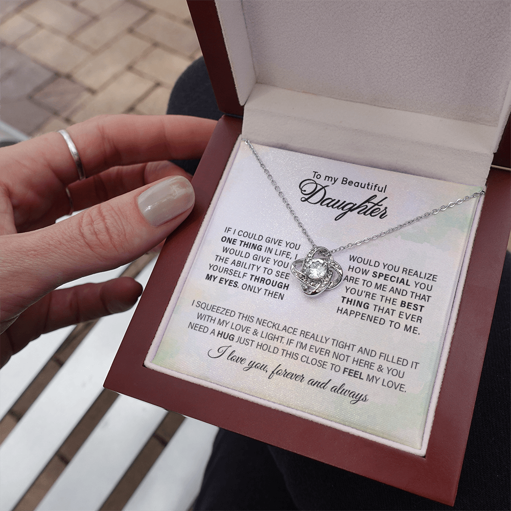 To My Beautiful Daughter — Sensa Sentiments Necklace