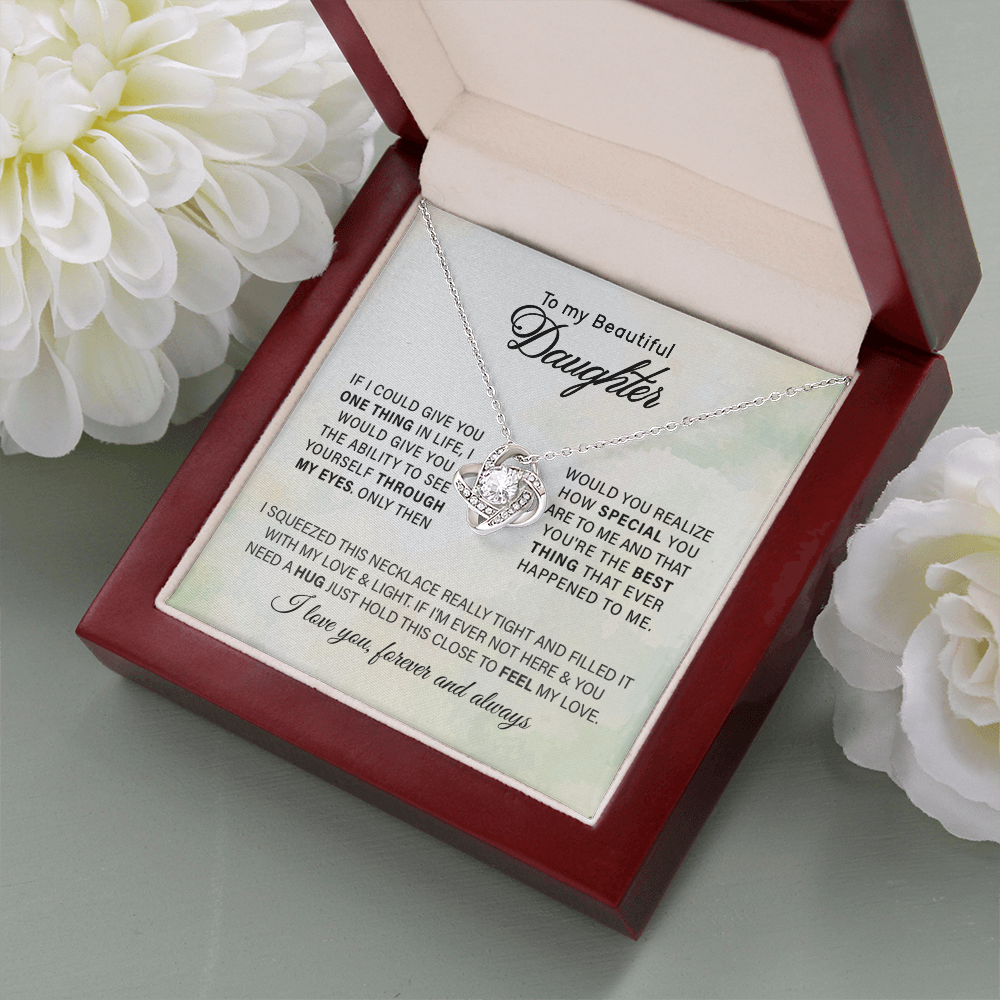 To My Beautiful Daughter — Sensa Sentiments Necklace