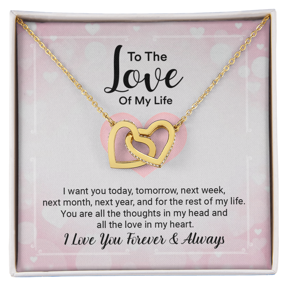 To the Love of My Life — Sensa Sentiments Necklace