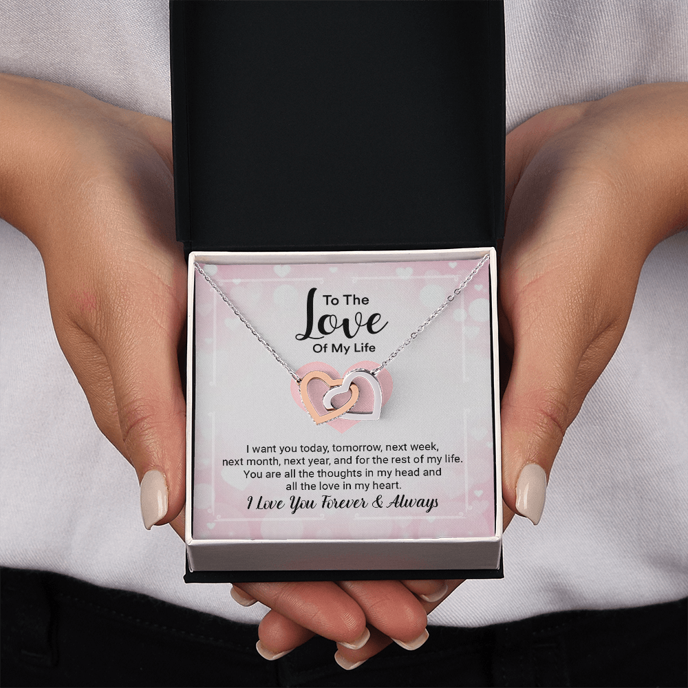 To the Love of My Life — Sensa Sentiments Necklace