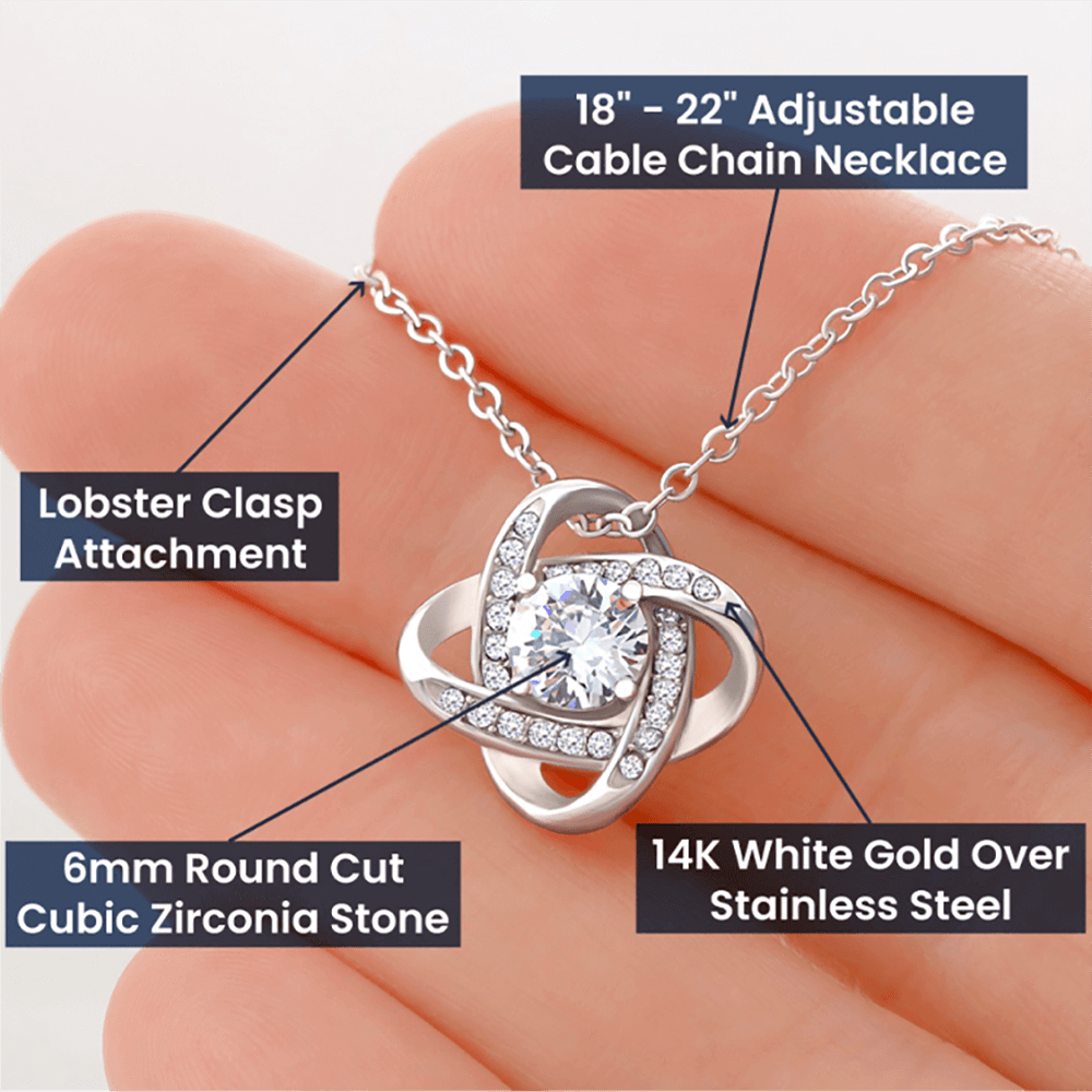 Sensa Sentiments Love Knot Necklace