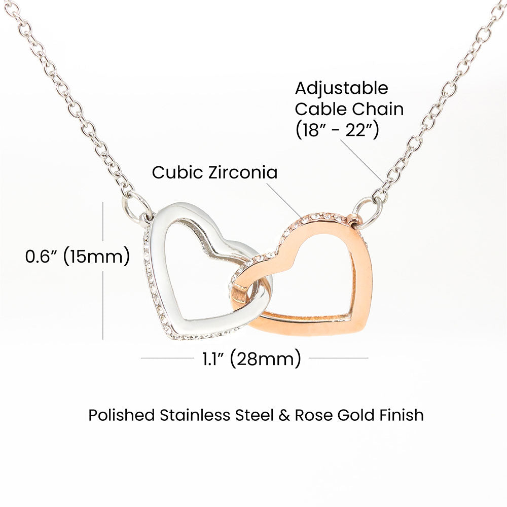 Interlocking Hearts Sensa Sentiments Necklace