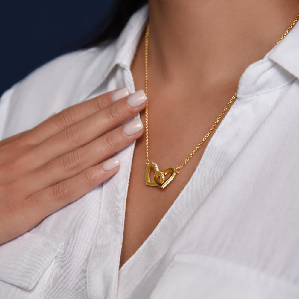 Interlocking Hearts Sensa Sentiments Necklace