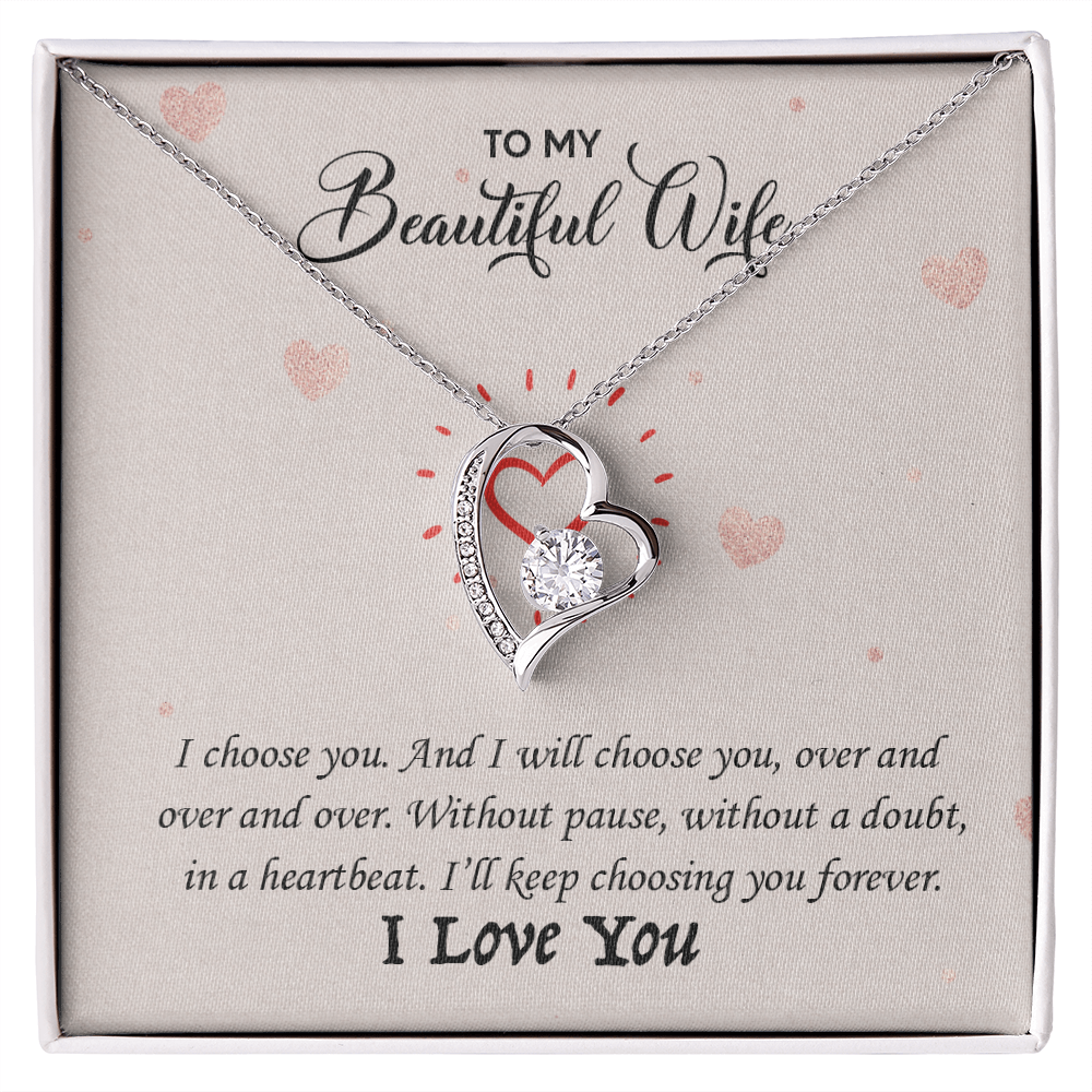To My Beautiful Wife —  Sensa Sentiments Necklace
