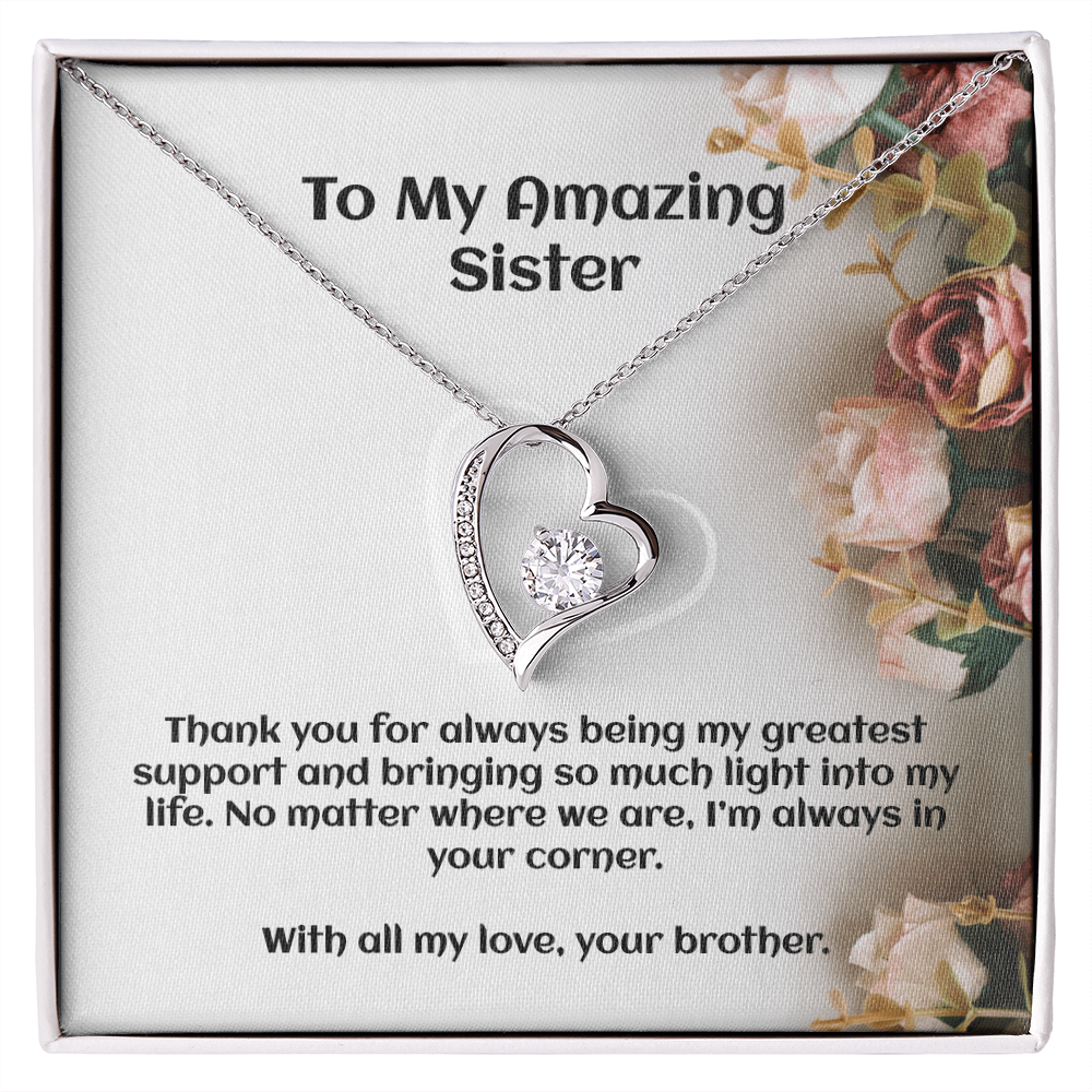 Brother to Sister — Sensa Sentiments Necklace