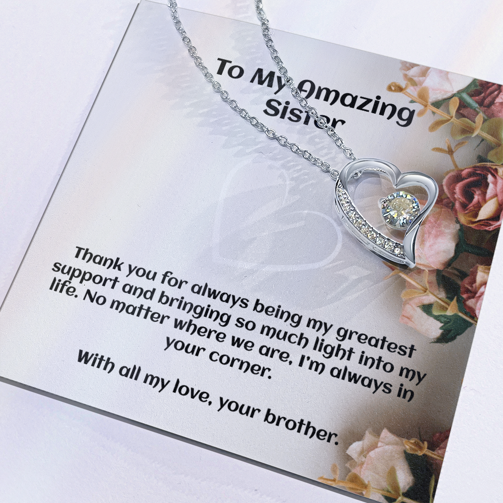 Brother to Sister — Sensa Sentiments Necklace