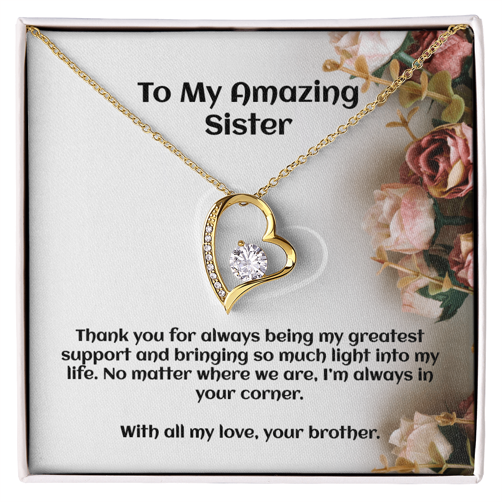 Brother to Sister — Sensa Sentiments Necklace