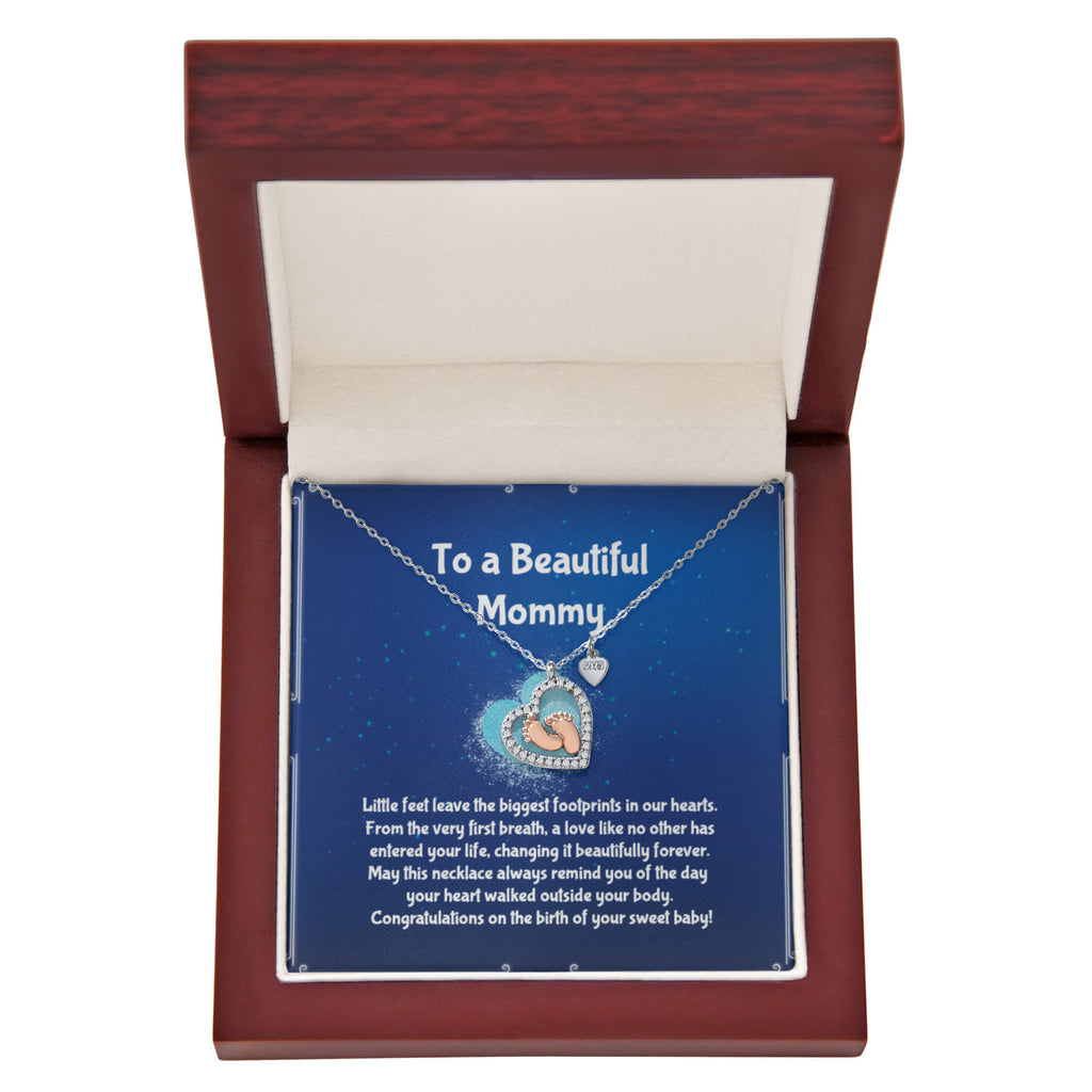 The Baby Feet Sensa Sentiments Necklace