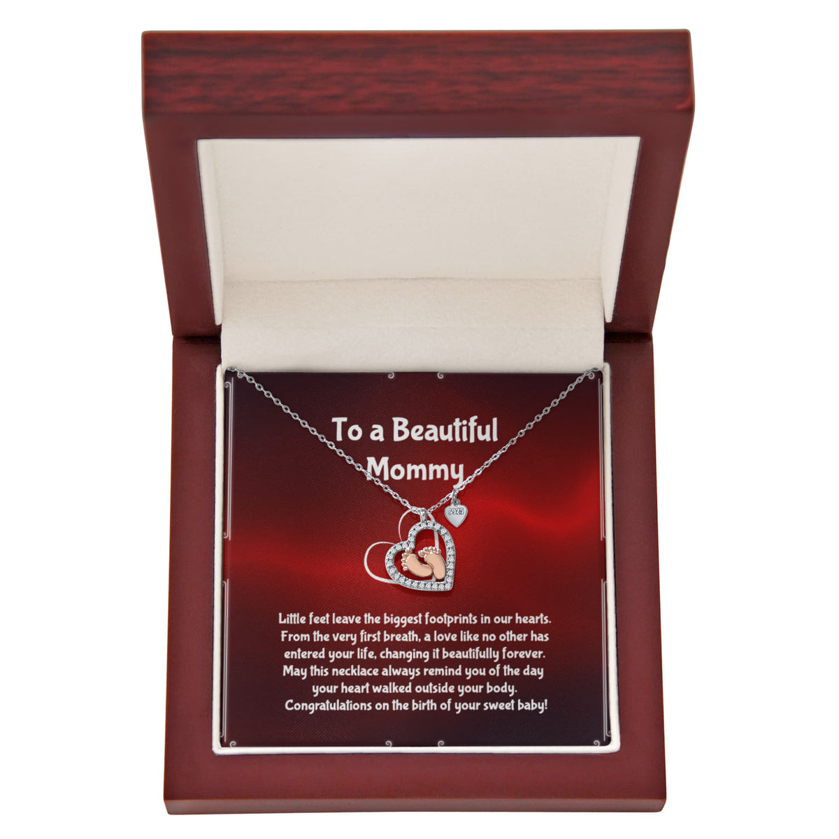 The Precious Feet Sensa Sentiments Necklace