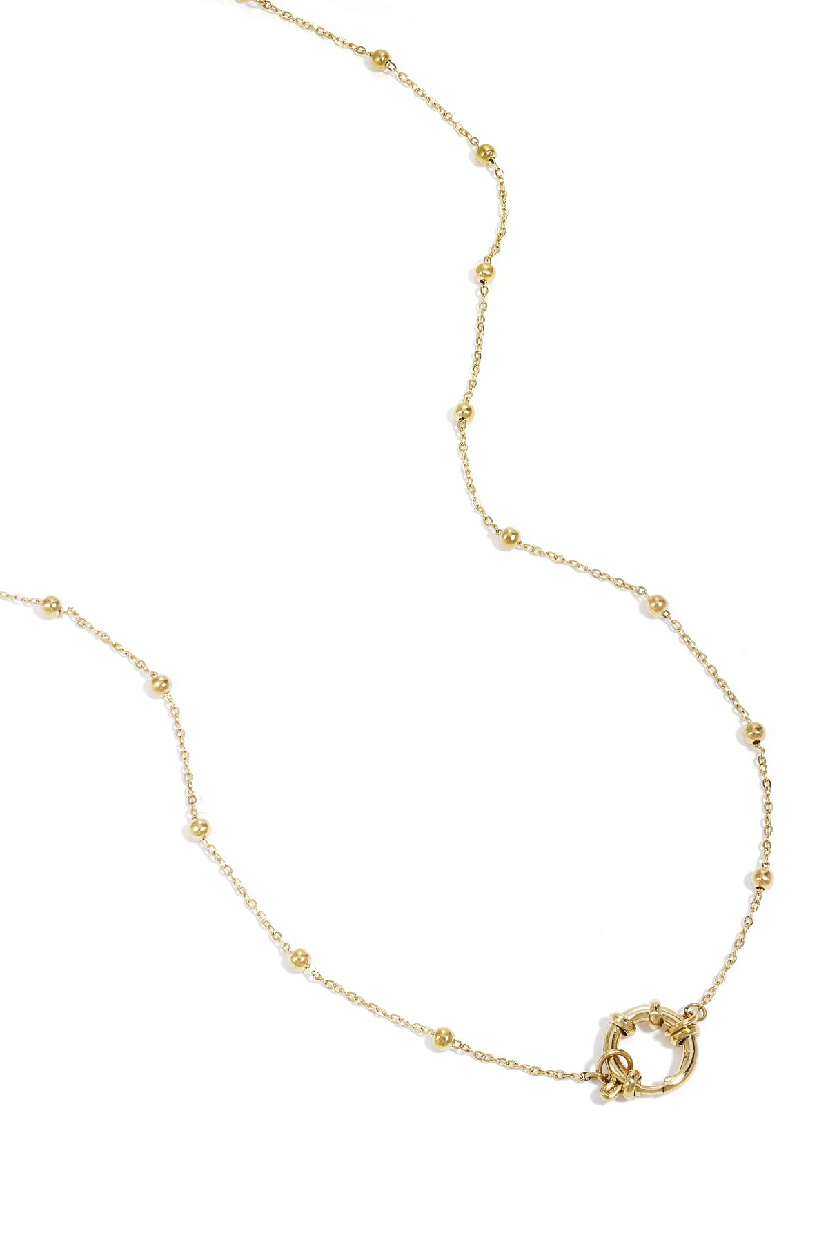 Sensa Grid Gold Short DIY Chain Necklace