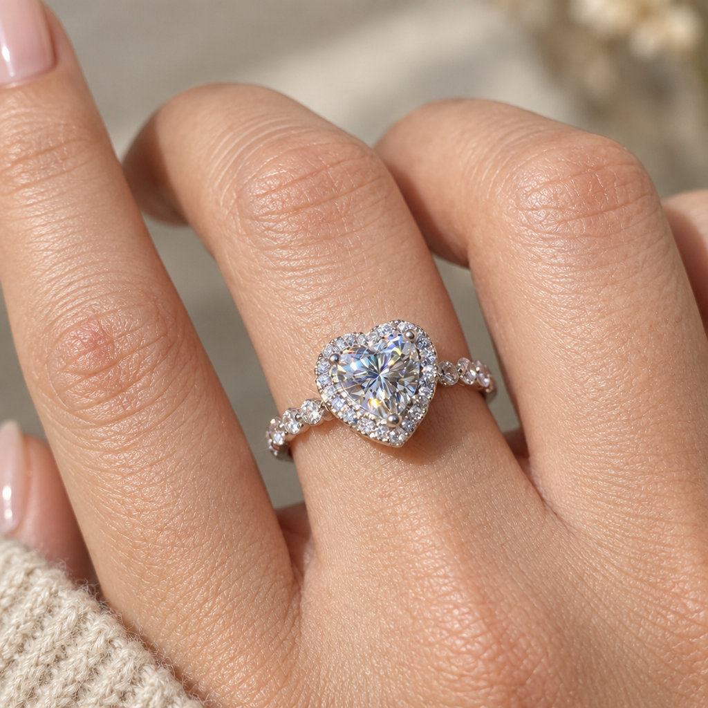 Cupid Halo Ring - Model