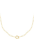 Sensa Moderna Gold Loop Chain Necklace