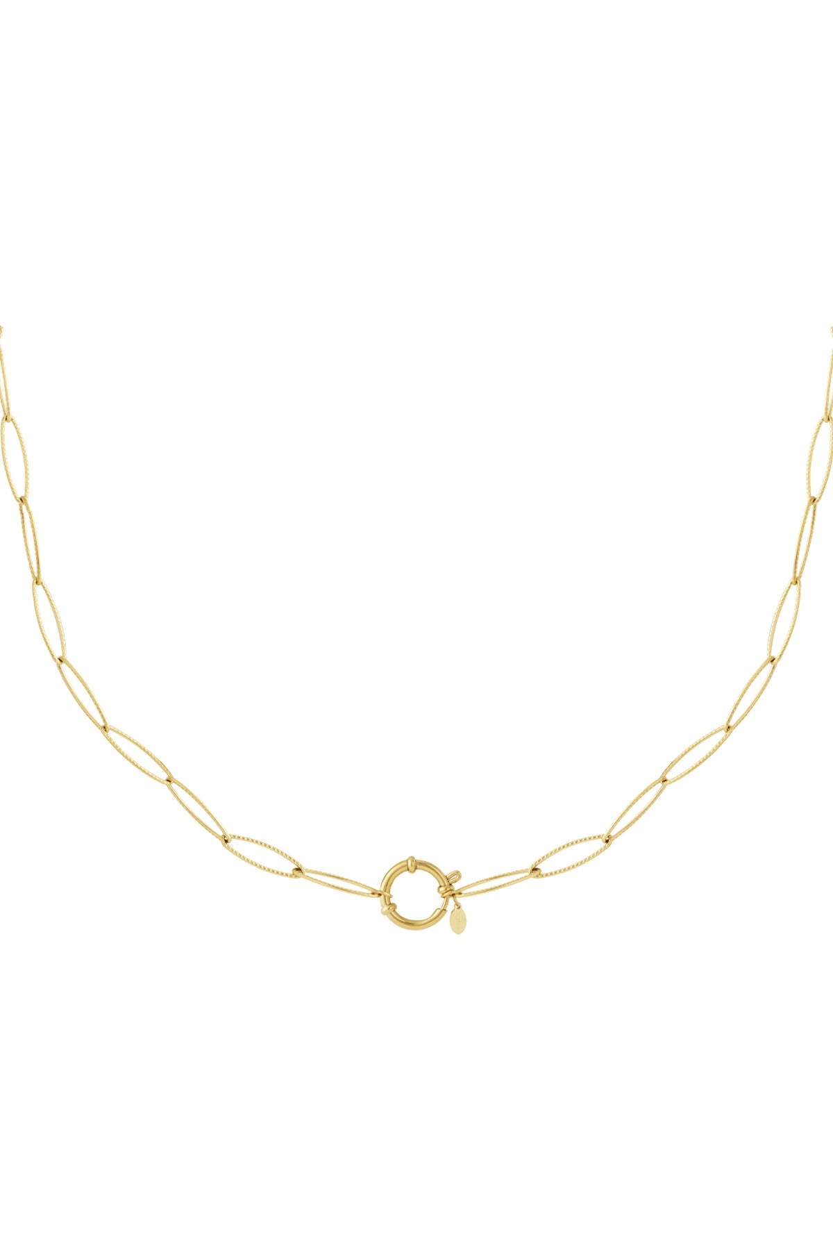 Sensa Moderna Gold Loop Chain Necklace
