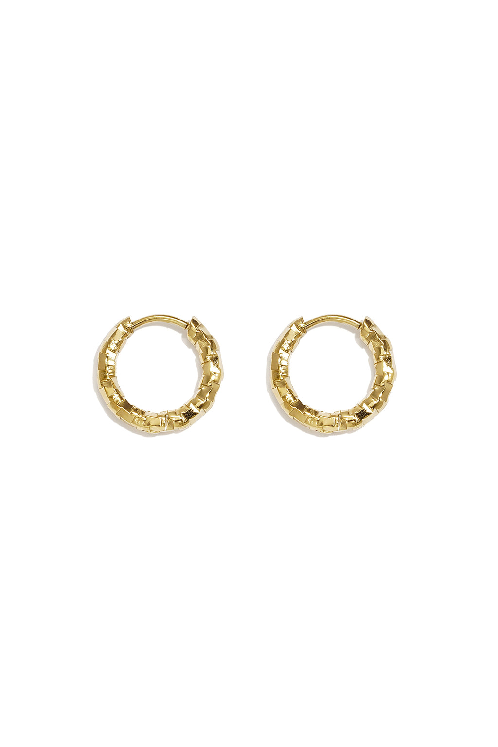 Stainless Steel Circle Earring Set